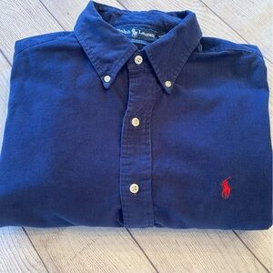 Navy Corduroy Shirt